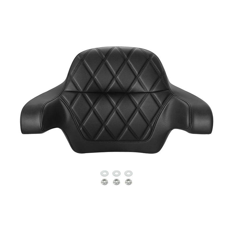 C.C. RIDER King Passenger Backrest King Touring Pack Trunk Backrest For Touring Road Glide Electra Glide Street Glide Road King, 2014-2025