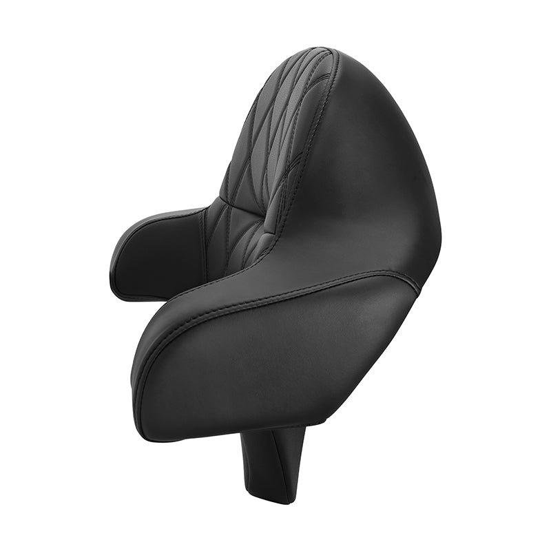 C.C. RIDER King Passenger Backrest King Touring Pack Trunk Backrest For Touring Road Glide Electra Glide Street Glide Road King, 2014-2025