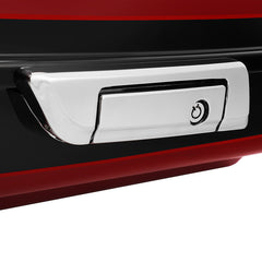 HR3 Billiard Red / Vivid Black 2021RGS 10.7" Chopped Style Touring Trunk Luggage For 14-24 Harley Touring
