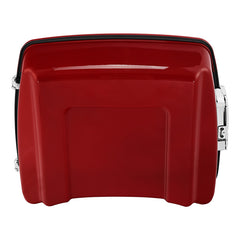HR3 Billiard Red / Vivid Black 2021RGS 10.7" Chopped Style Touring Trunk Luggage For 14-24 Harley Touring