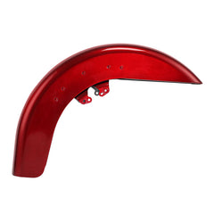 HR3 Velocity Red Sunglo 2016S Motorcycle 18" Wide Tire Front Mudguard Fender For Harley Touring Models 2014-2023