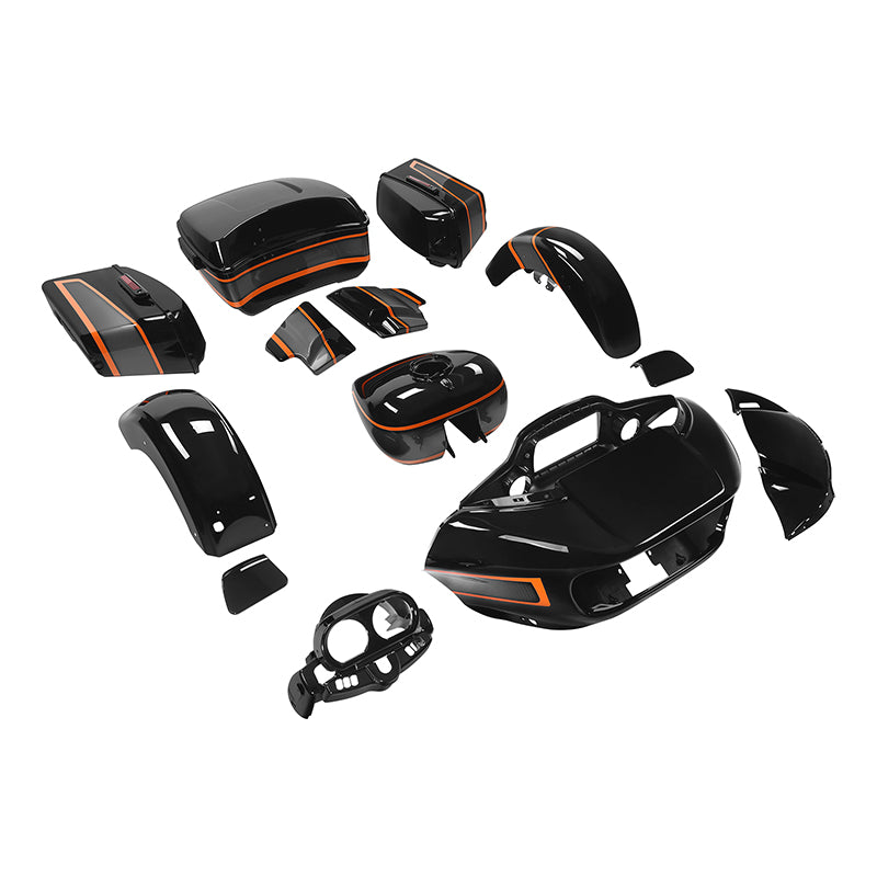 HR3 APEX Complete Body Fairing Kit For Harley Road Glide Limited FLTRK 15-23