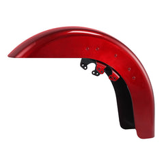 HR3 Velocity Red Sunglo 2016S Motorcycle 18" Wide Tire Front Mudguard Fender For Harley Touring Models 2014-2023
