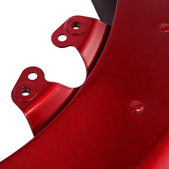 HR3 Velocity Red Sunglo 2016S Motorcycle 18" Wide Tire Front Mudguard Fender For Harley Touring Models 2014-2023
