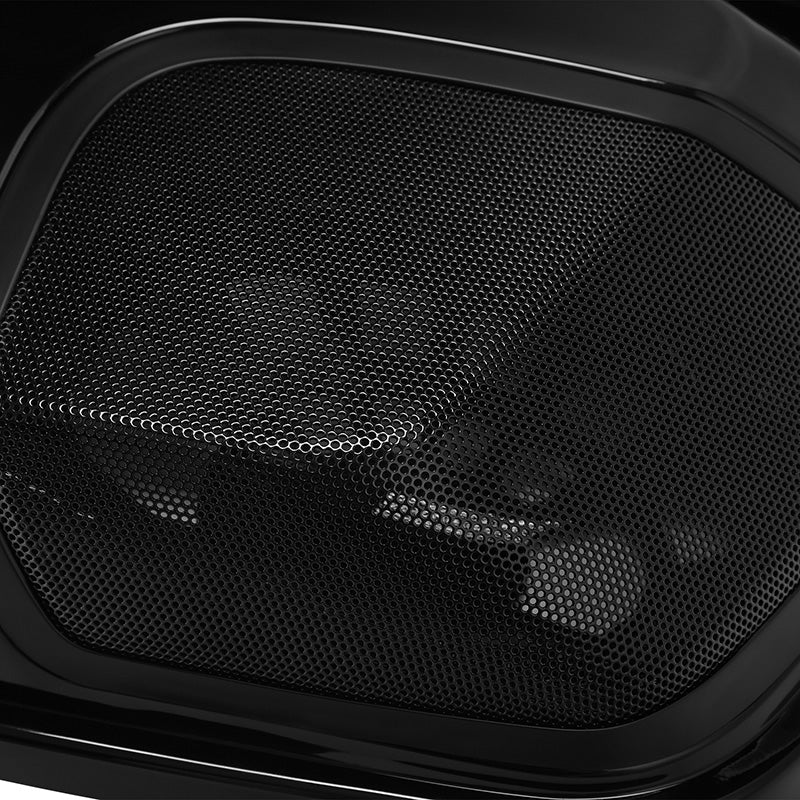 HR3 Vivid Black CVO Saddlebag Lids With 5" x 7" Speaker Cutouts For Harley Touring Models 2014-2023