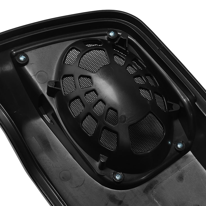 HR3 Vivid Black CVO Saddlebag Lids With 5" x 7" Speaker Cutouts For Harley Touring Models 2014-2023