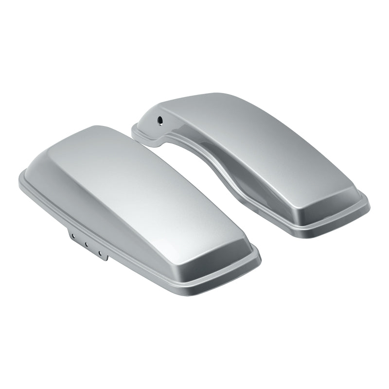 HR3 Brilliant Silver Pearl 2015SGS Hard Saddlebag Lids For Street Glide 2022 FLHX
