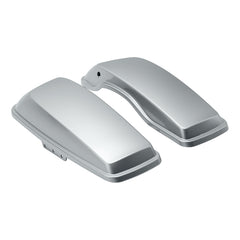 HR3 Brilliant Silver Pearl 2015SGS Hard Saddlebag Lids For Street Glide 2022 FLHX