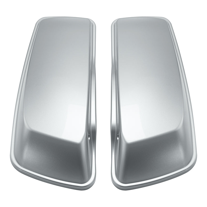 HR3 Brilliant Silver Pearl 2015SGS Hard Saddlebag Lids For Street Glide 2022 FLHX