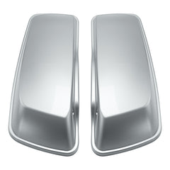 HR3 Brilliant Silver Pearl 2015SGS Hard Saddlebag Lids For Street Glide 2022 FLHX