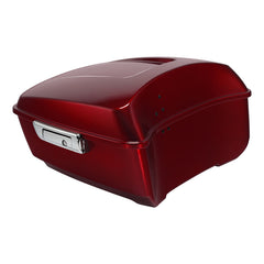 HR3 Velocity Red Sunglo 2017S 13.7" King Size Touring Trunk Luggage For 14-24 Harley Touring
