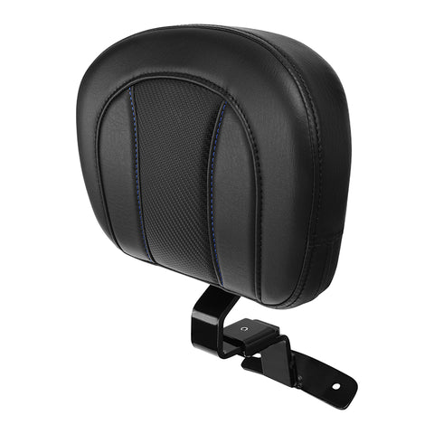 C.C. RIDER Rider Backrest Driver Backrest Pad For Harley Touring Road Glide Electra Glide Road King CVO Street Glide, 2009-2023