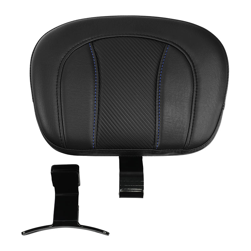 C.C. RIDER Rider Backrest Driver Backrest Pad For Harley Touring Road Glide Electra Glide Road King CVO Street Glide, 2009-2023