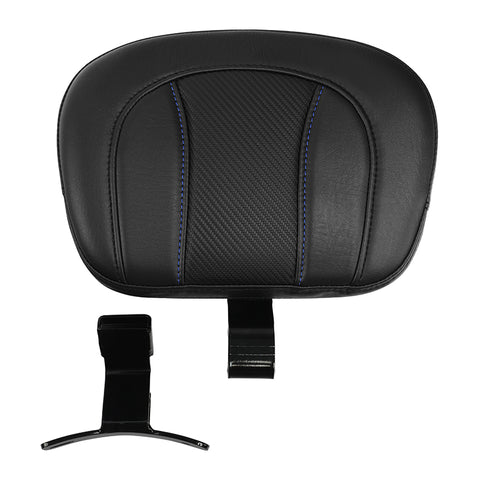 C.C. RIDER Rider Backrest Driver Backrest Pad For Harley Touring Road Glide Electra Glide Road King CVO Street Glide, 2009-2023