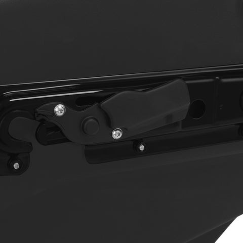 CUSTOM CHROME Vivid Black Hard Saddlebags Fit For Harley Fat Boy Breakout '18-'25