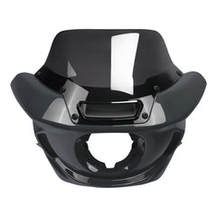 HR3 Low Rider Gunship Gray Headlight Fairing & Black Windshield Fit For Harley Low Rider ST 2022-2024