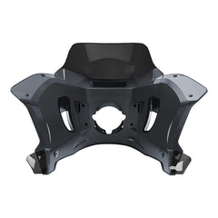 HR3 Low Rider Gunship Gray Fire Pattern Headlight Fairing & Black Windshield Fit For Harley Low Rider ST 2022-2023 2023 22