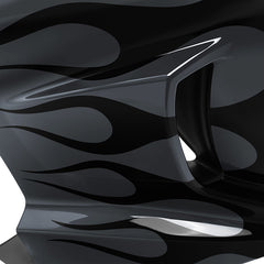 HR3 Low Rider Gunship Gray Fire Pattern Headlight Fairing & Black Windshield Fit For Harley Low Rider ST 2022-2023 2023 22