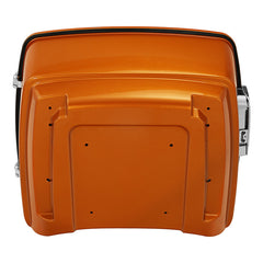 HR3 Amber Whiskey 2014SG 13.7" King Size Touring Trunk Luggage For 14-24 Harley Touring
