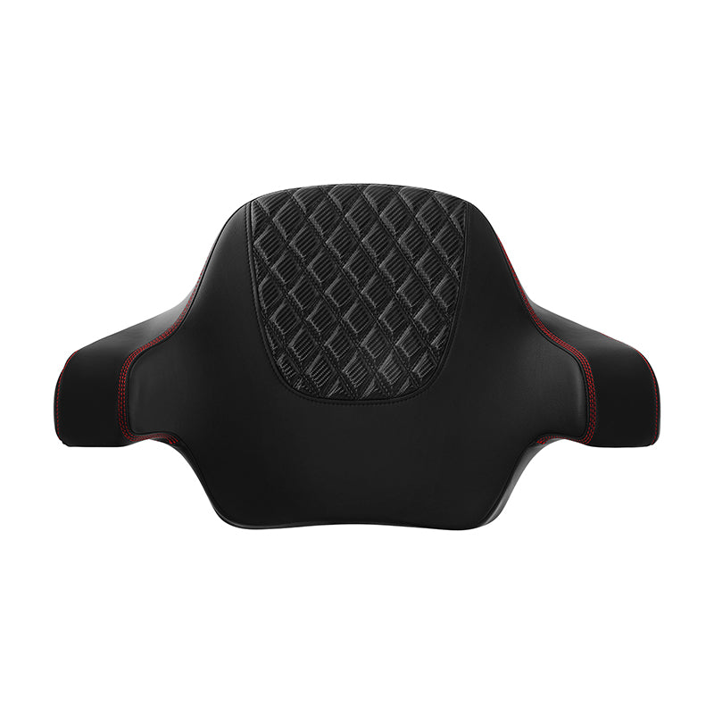 C.C. RIDER King Passenger Backrest King Touring Pack Trunk Backrest For Touring Road Glide Electra Glide Street Glide Road King, 2014-2025