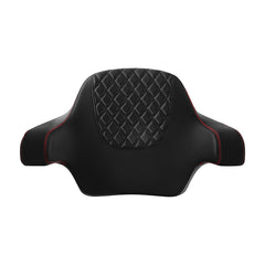 C.C. RIDER King Passenger Backrest King Touring Pack Trunk Backrest For Touring Road Glide Electra Glide Street Glide Road King, 2014-2025
