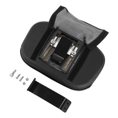 C.C. RIDER Rider Backrest Driver Backrest Pad White Stitching For BMW R18B R18Transcontinental,2020-2024