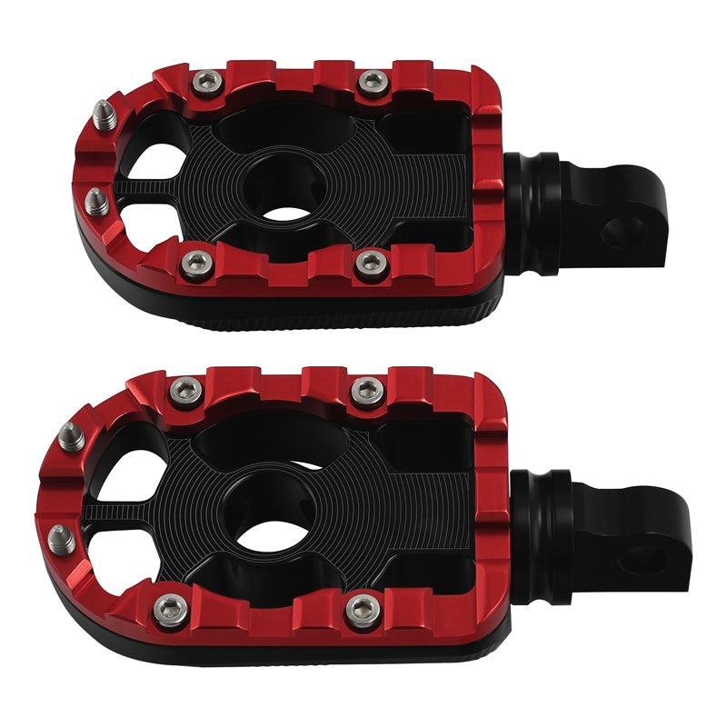 CUSTOM CHROME Passenger Footpegs Highway Pegs Footrests Fit For Harley Touring Sportster Softail