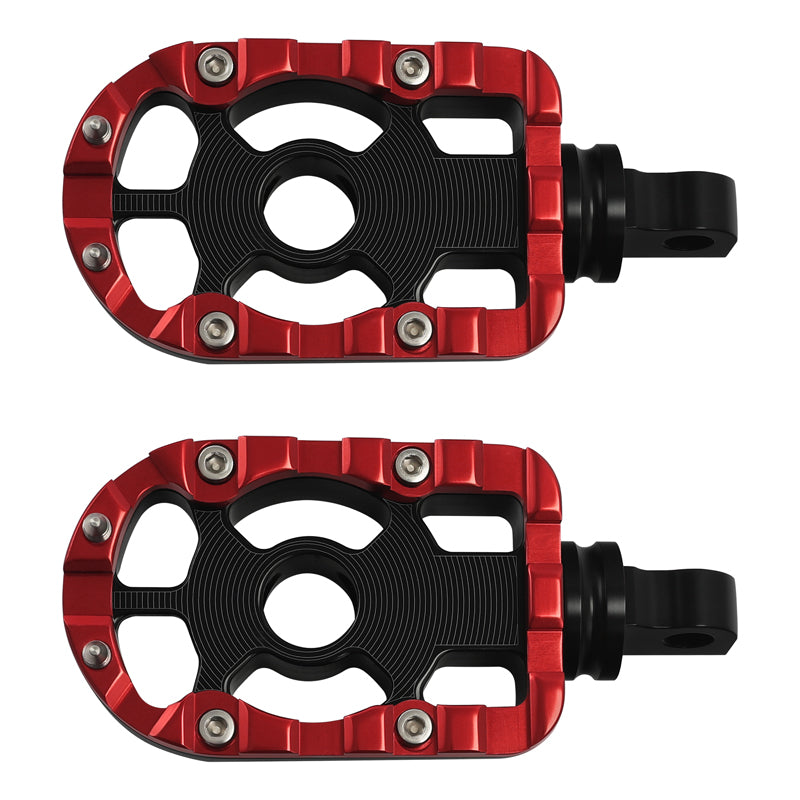 CUSTOM CHROME Passenger Footpegs Highway Pegs Footrests Fit For Harley Touring Sportster Softail