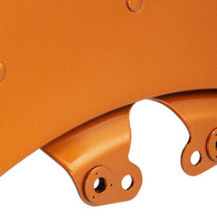 HR3 Amber Whiskey Motorcycle 18" Wide Tire Front Mudguard Fender For Harley Touring Models 2014-2023