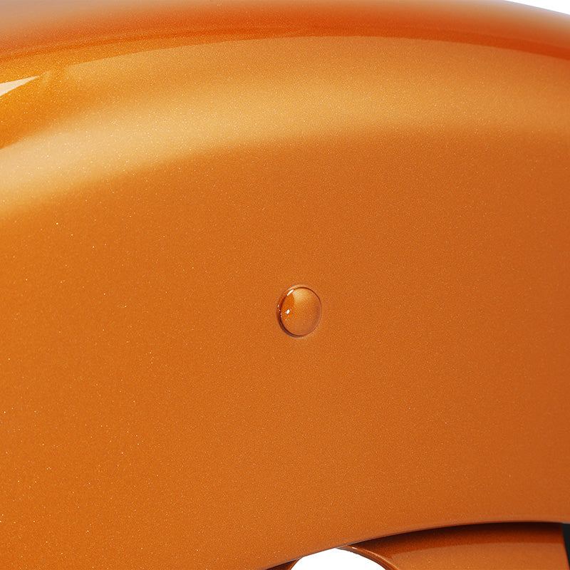 HR3 Amber Whiskey Motorcycle 18" Wide Tire Front Mudguard Fender For Harley Touring Models 2014-2023