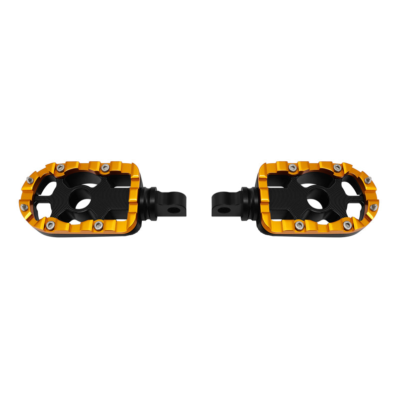 CUSTOM CHROME Passenger Footpegs Highway Pegs Footrests Fit For Harley Touring Sportster Softail