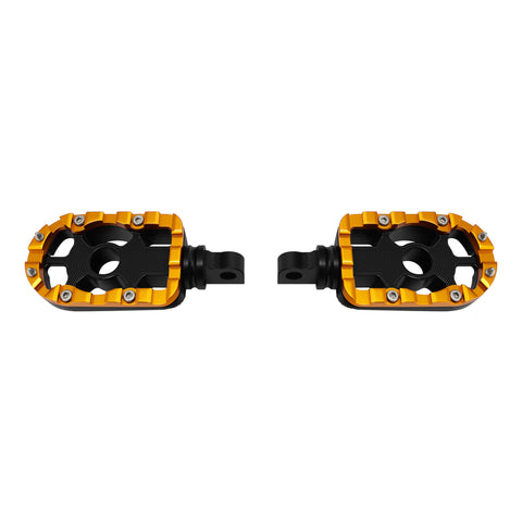 CUSTOM CHROME Passenger Footpegs Highway Pegs Footrests Fit For Harley Touring Sportster Softail