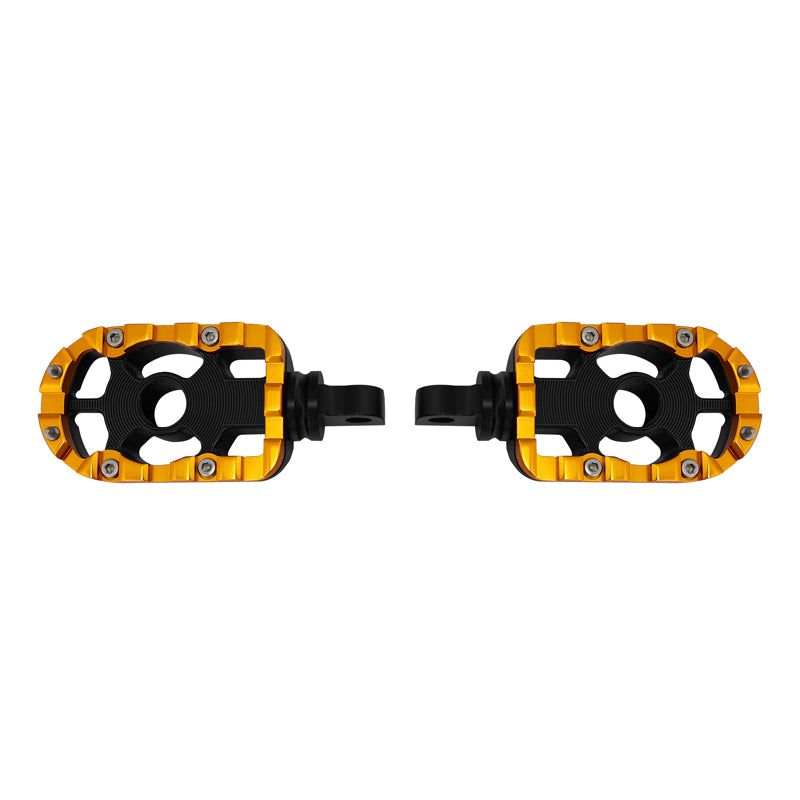 CUSTOM CHROME Passenger Footpegs Highway Pegs Footrests Fit For Harley Touring Sportster Softail