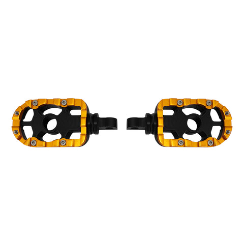 CUSTOM CHROME Passenger Footpegs Highway Pegs Footrests Fit For Harley Touring Sportster Softail