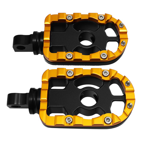 CUSTOM CHROME Passenger Footpegs Highway Pegs Footrests Fit For Harley Touring Sportster Softail