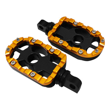 CUSTOM CHROME Passenger Footpegs Highway Pegs Footrests for Harley Touring Sportster Softail