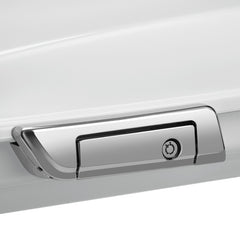 HR3 Stone Washed White Pearl 5.5" Razor Style Touring Trunk Luggage For 14-24 Touring
