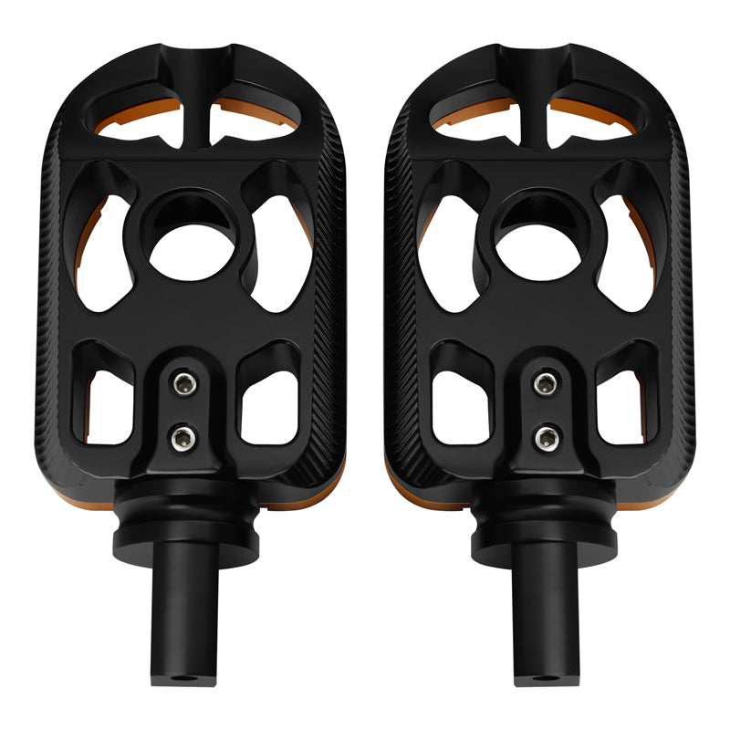 CUSTOM CHROME Passenger Footpegs Highway Pegs Footrests Fit For Harley Touring Sportster Softail