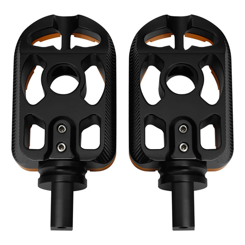 CUSTOM CHROME Passenger Footpegs Highway Pegs Footrests Fit For Harley Touring Sportster Softail