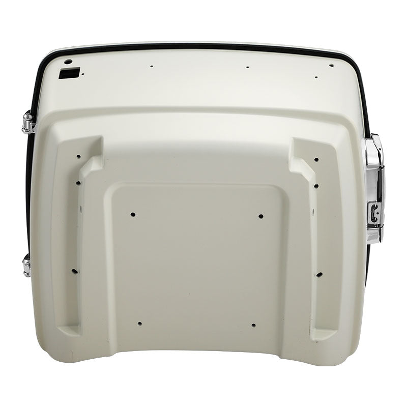 HR3 Bonneville salt denim King Size Touring Trunk Luggage with Speaker Cut Outs For 14-24 Harley Touring