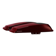 HR3 Billiard Red 6 X 9" Saddlebags Lid Speaker Cutouts W/ Grill For Harley Touring Models 2014-2023