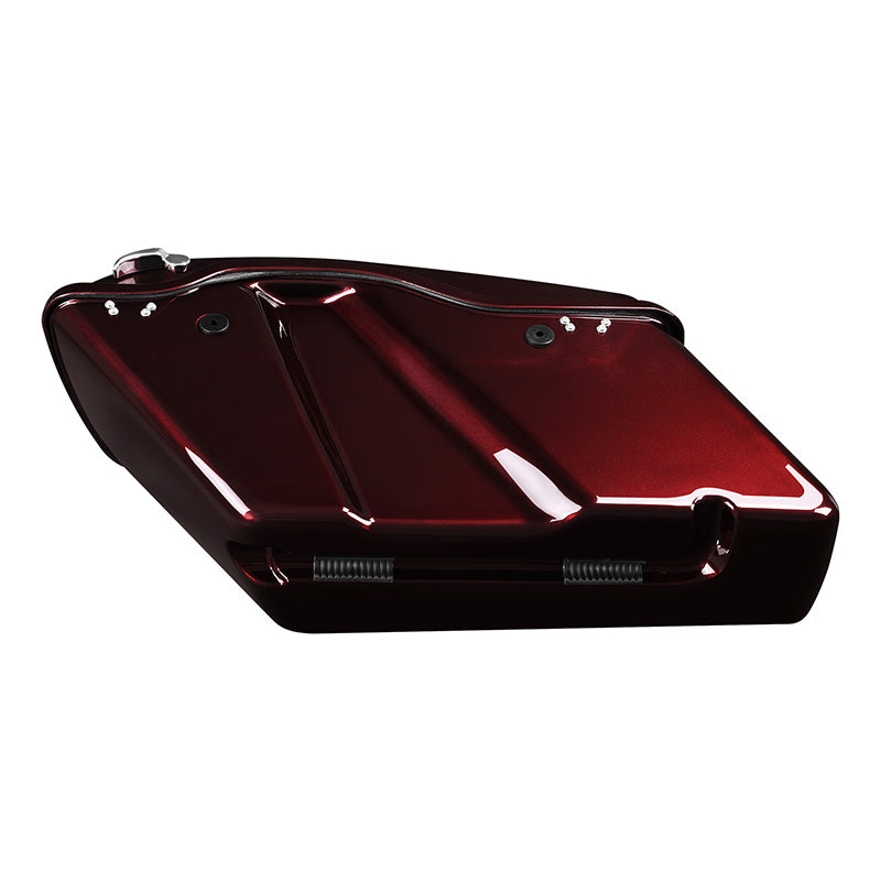 HR3Twisted Cherry Pearl Hard Saddlebags (Regular) For 14-23 Harley Touring