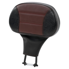 C.C. RIDER Rider Backrest 2 Up Seat Driver Backrest Pad For Harley Touring CVO Street Glide Road Glide Electra Glide Road King, 1988-2025