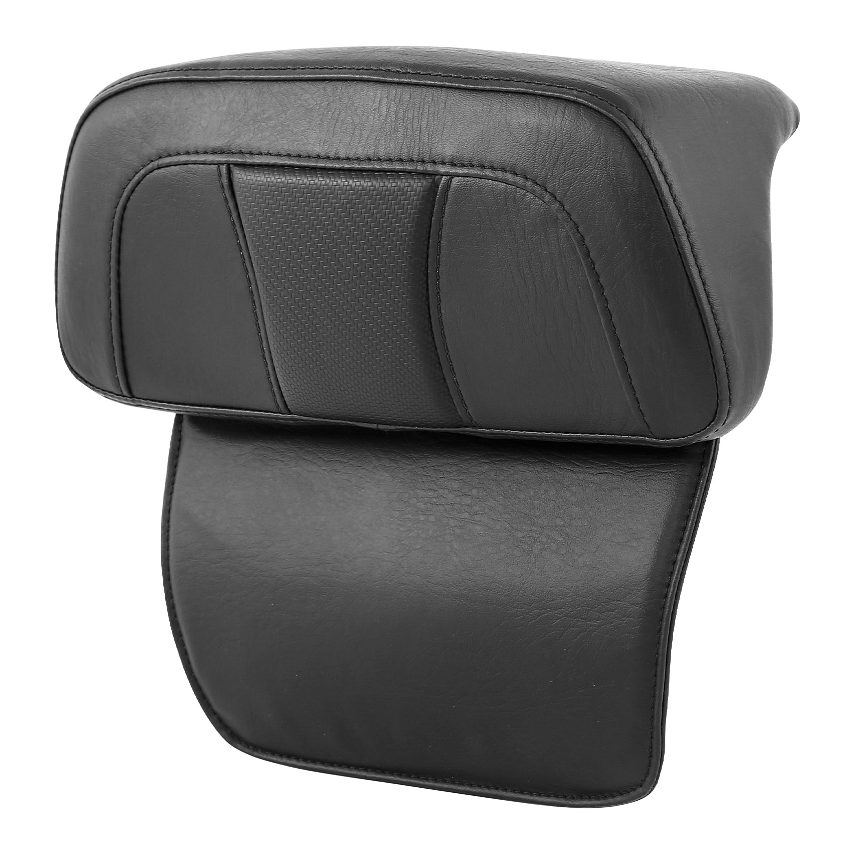 C.C. RIDER Razor Chopped Pack Trunk Backrest Passenger Backrest Pad Bullet For Harley Touring CVO Road Glide Street Glide Road King, 2014-2025