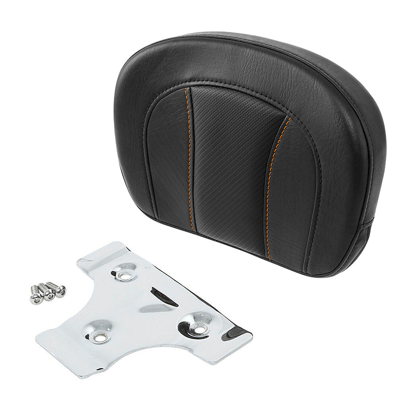 C.C. RIDER Passenger Backrest Sissy Bar Backrest Bullet For Harley Touring CVO Road Glide Street Glide Road King