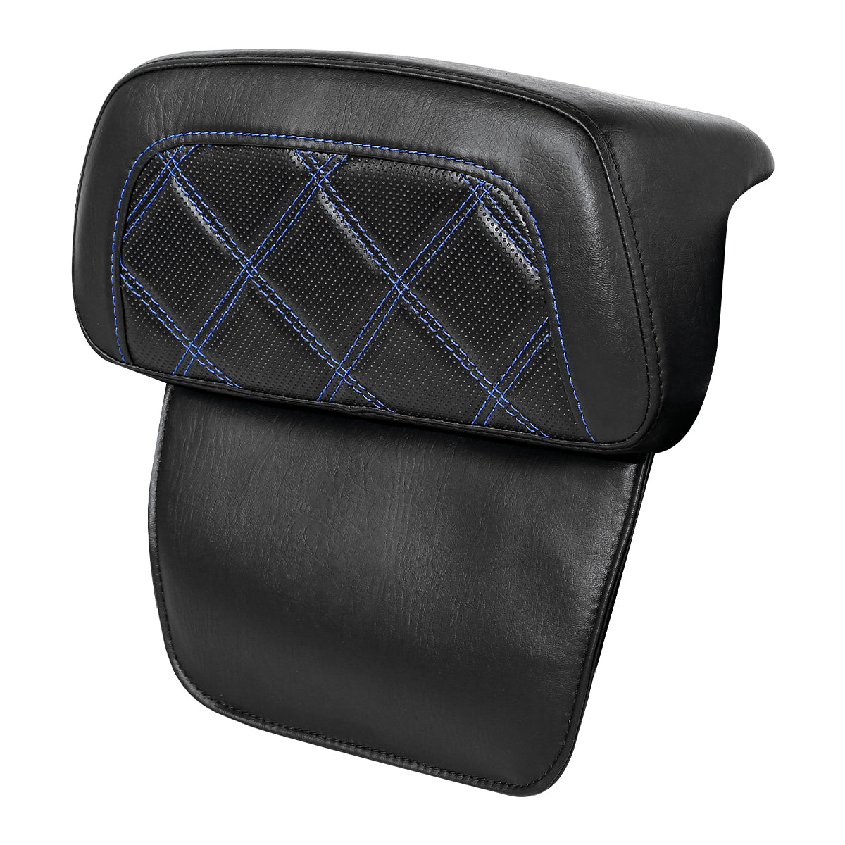 C.C. RIDER Razor Chopped Pack Trunk Backrest Passenger Backrest Pad Lattice Sititching For Harley Touring CVO Road Glide Street Glide Road King, 2014-2025