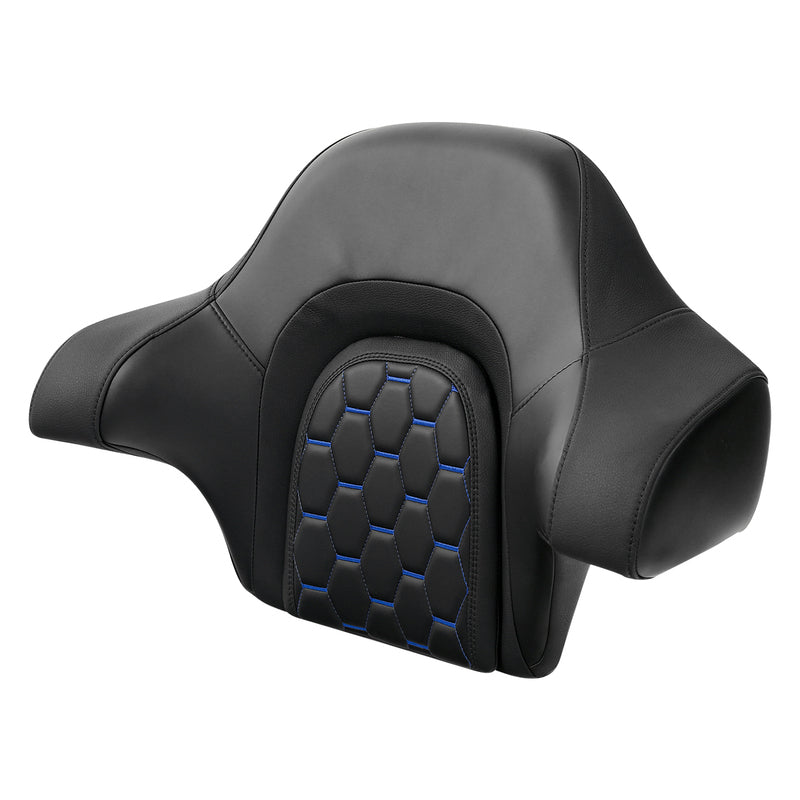 C.C. RIDER King Passenger Backrest King Touring Pack Trunk Backrest For Touring Road Glide Electra Glide Street Glide Road King, 2014-2025