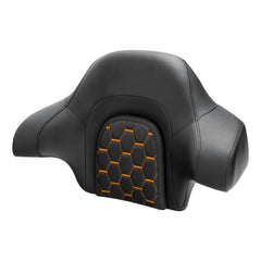 C.C. RIDER King Passenger Backrest King Touring Pack Trunk Backrest For Touring Road Glide Electra Glide Street Glide Road King, 2014-2025