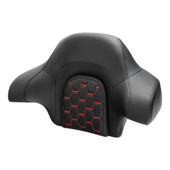 C.C. RIDER King Passenger Backrest King Touring Pack Trunk Backrest For Touring Road Glide Electra Glide Street Glide Road King, 2014-2025