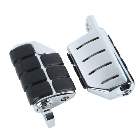 Santee Rider Passenger Highway Male Mount Footpeg Footrest Gloss Black Chrome Fit For Harley Touring Dyna